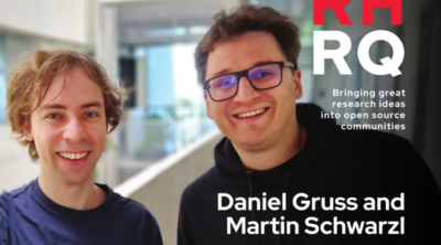 Daniel Gruss and Martin Schwarzl Interviewed for Red Hat Research Quarterly