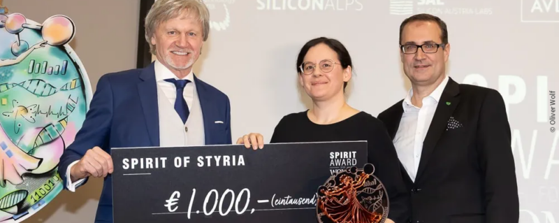 Maria wins SPIRIT Award